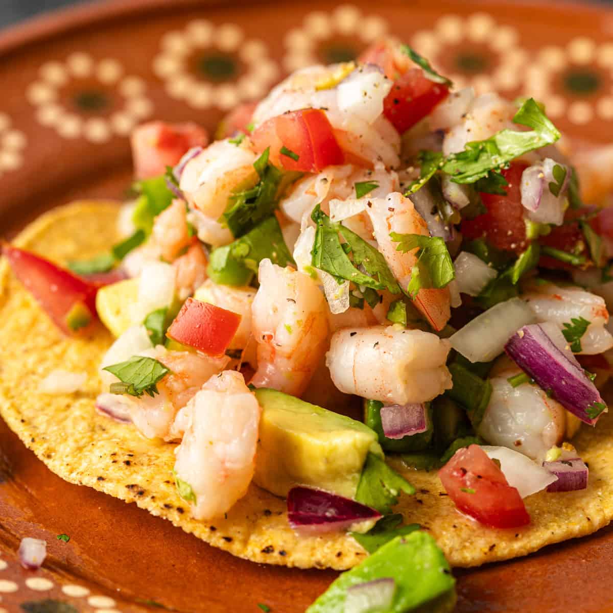 Ceviche de camarón